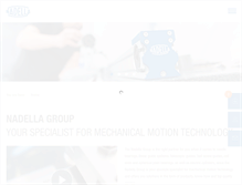 Tablet Screenshot of nadella.com